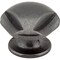 Jeffrey Alexander 1-5/16" Overall Length Gun Metal Chesapeake Cabinet Knob 915DACM - alternate 4